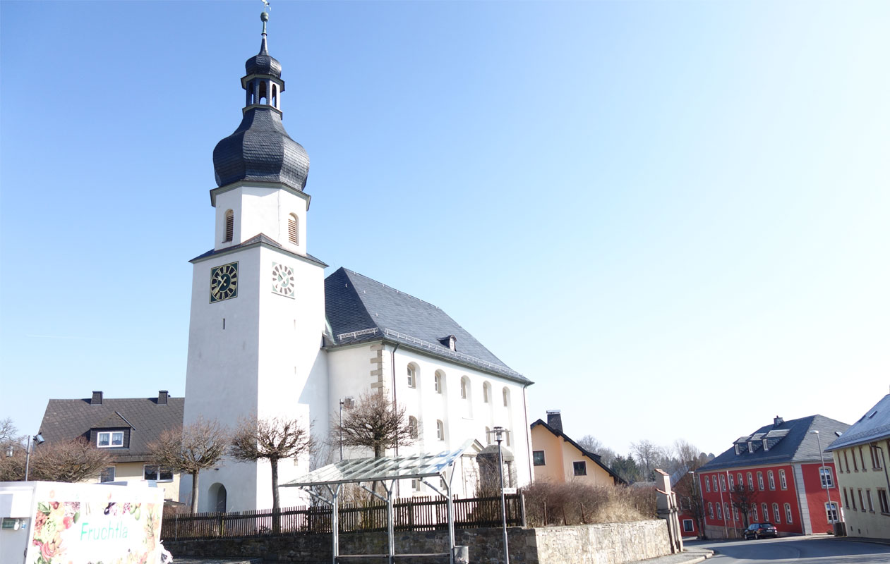 Die Markgrafenkirche in Konradsreuth